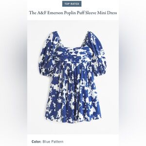 NWT Abercrombie Emerson dress